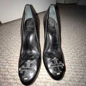 Tory Burch black heels